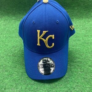 Men's New Era Royal Kansas City Royals Alternate Authentic 39THIRTY Fitted Hat